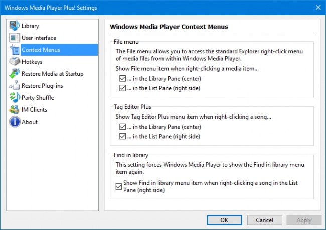 Windows Media Player Plus!     Windows Media