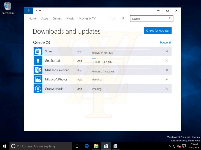       Windows 10 Insider Preview