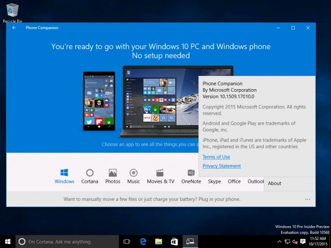       Windows 10 Insider Preview