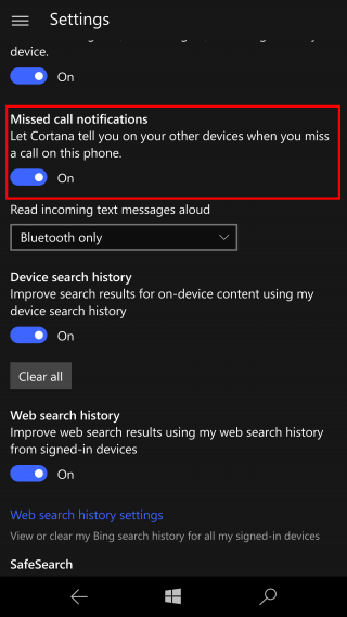 Windows 10 Mobile Insider Preview 10572     