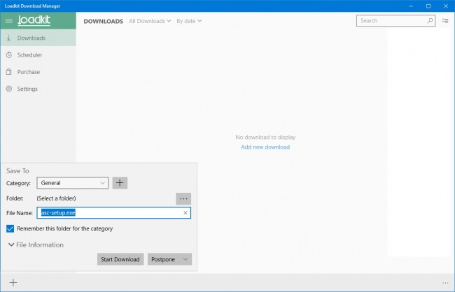 Loadkit Download Manager — универсальный менеджер загрузок