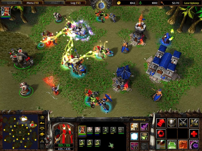 StarCraft, Warcraft III  Diablo II    