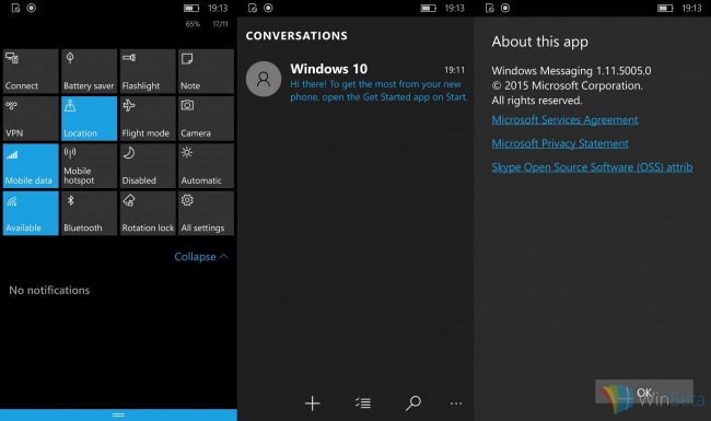  Windows 10 Mobile 10586.11