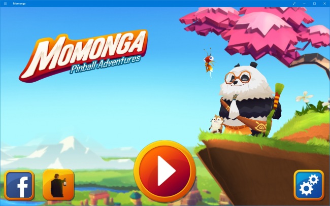Momonga — красочный приключенческий пинбол