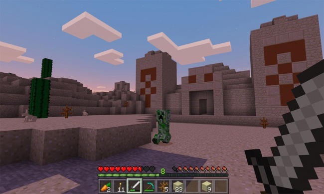 В Minecraft: Pocket Edition и Minecraft: Windows 10 Edition beta появились кролики, пустынные храмы и Redstone!