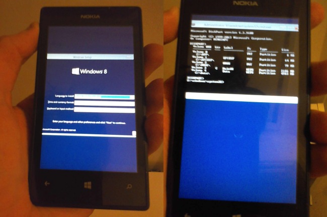 Windows RT запущена на Lumia 520