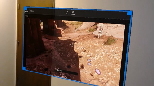 HoloLens поддерживают трансляцию игр с Xbox One