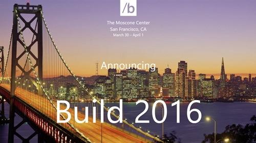 Анонсирована конференция Build 2016
