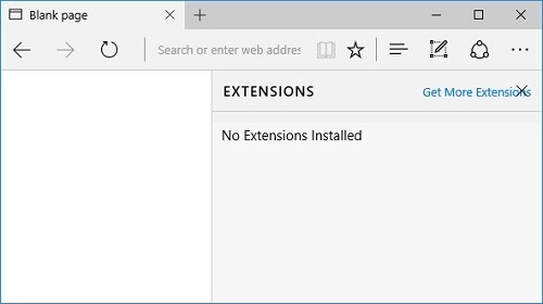 В новейшей версии Microsoft Edge обнаружена поддержка расширений