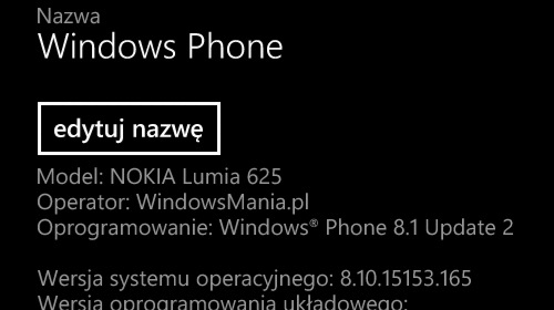 Создана первая кастомная прошивка для Lumia 625 с Windows Phone 8.1