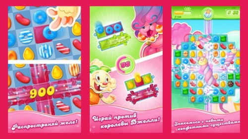 Candy Crush Jelly Saga пришла в Магазин Windows