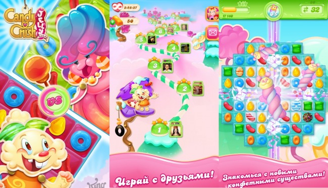 Candy Crush Jelly Saga    Windows