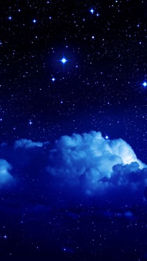 «Небо и звёзды» — набор мобильных обоев в FullHD
