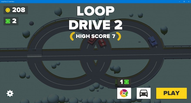 Loop Drive 2: Crash Race — гоняем по кольцевой развязке