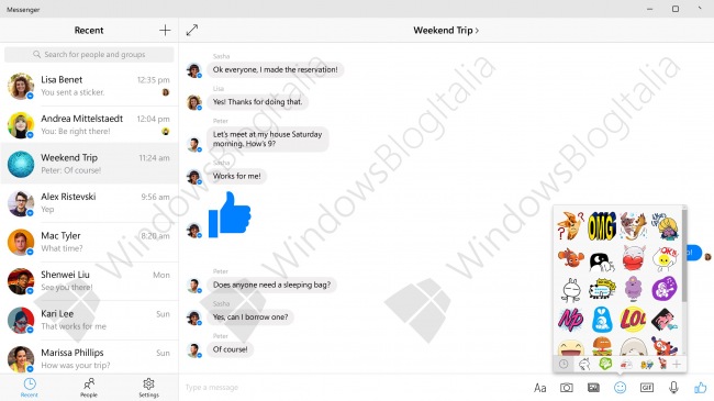  Windows 10   Facebook Messenger