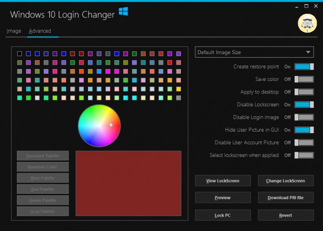 Windows 10 Login Changer        