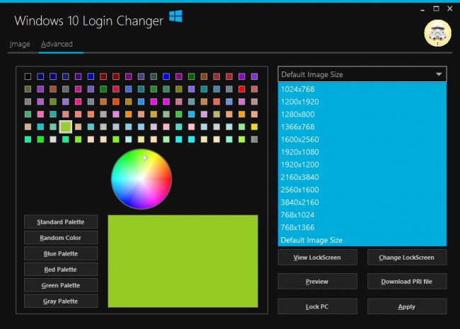 Windows 10 Login Changer        