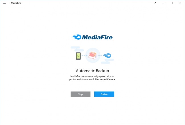 Универсальное приложение предложено пользователям MediaFire