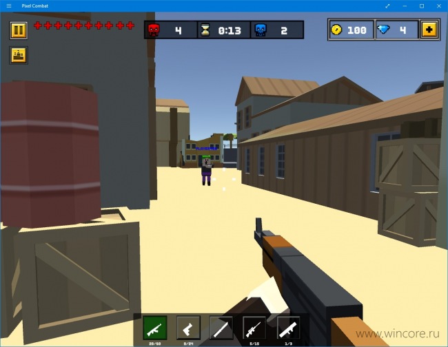 Pixel Combat      Minecraft  Counter-Strike