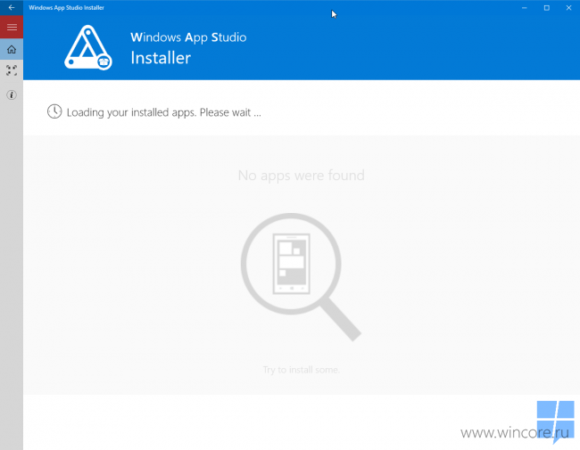 []    Windows App Studio  