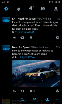   Twitter      Windows 10 Mobile