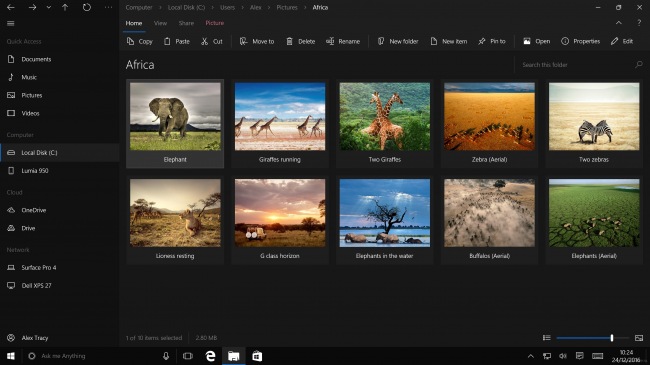 Windows 10 получит умный поиск по фотографиям и серьёзно обновлённый Проводник