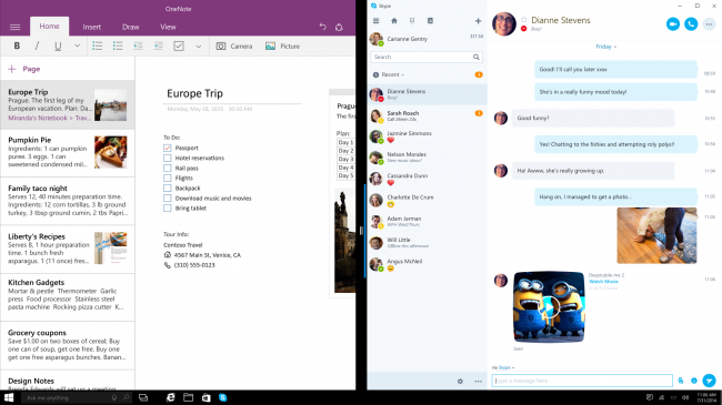 Skype анонсировал новое универсальное приложение для Windows 10