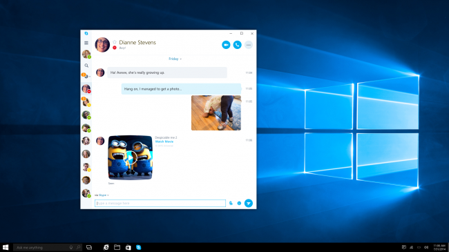 Skype      Windows 10