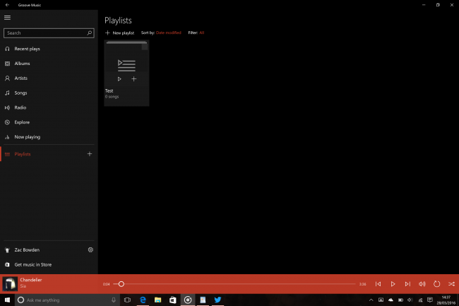 Redstone: улучшения для Музыки Groove и собственный аналог OS X Handoff