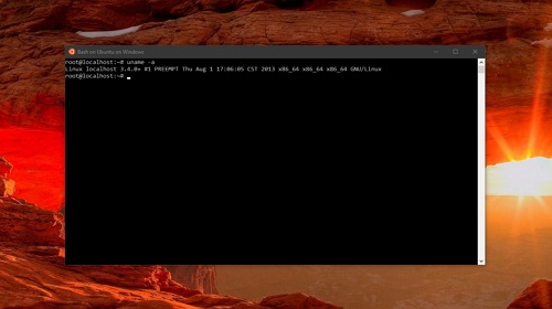   bash  Windows 10 Insider Preview?