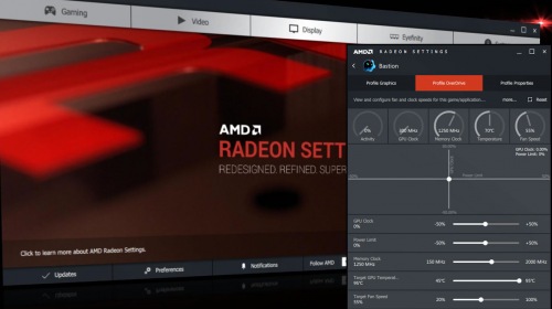 AMD     Radeon Software Crimson Edition