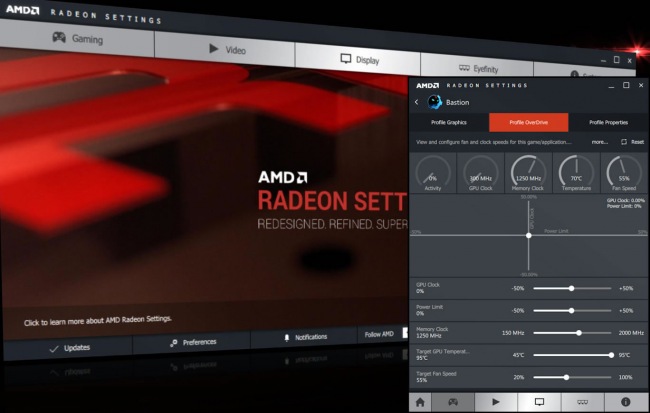 AMD обновила драйверы из набора Radeon Software Crimson Edition