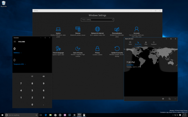  Windows 10 Insider Preview    14316