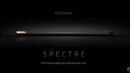HP Spectre 13 — самый тонкий ноутбук в мире