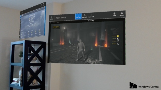 Игры с Xbox One можно транслировать на HoloLens