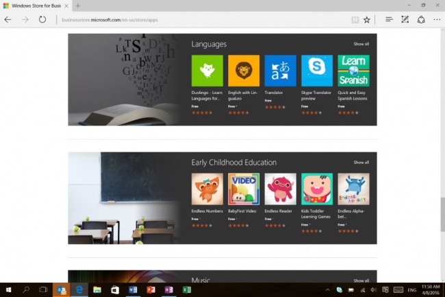 Microsoft    Windows 10 Anniversary Update  