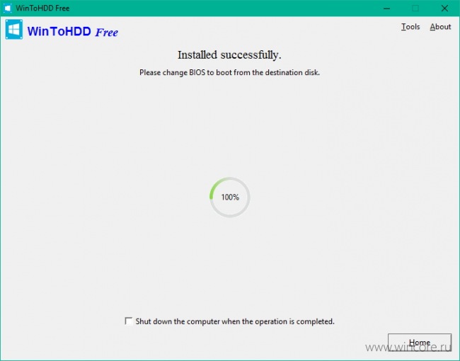 WinToHDD     Windows    