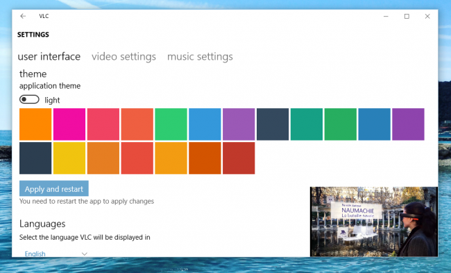 Анонсировано универсальное приложение VLC для Windows 10