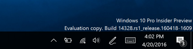      Windows 10 Insider Preview    14328