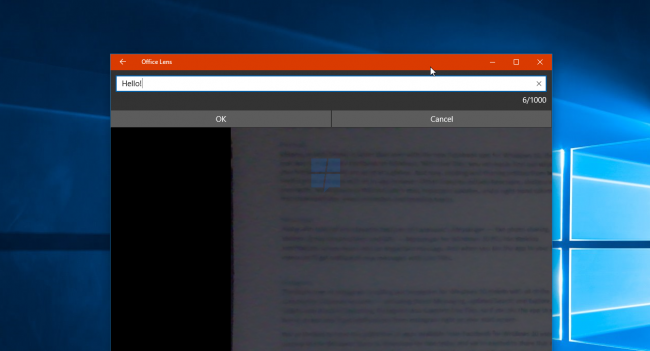 : Microsoft     Office Lens