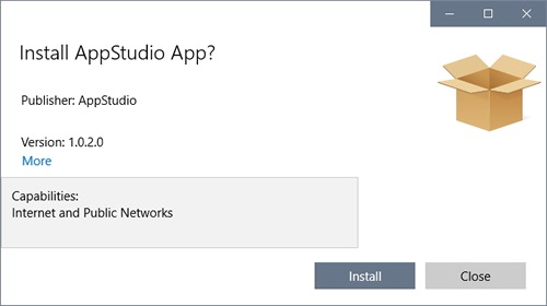 Desktop App Installer      Windows