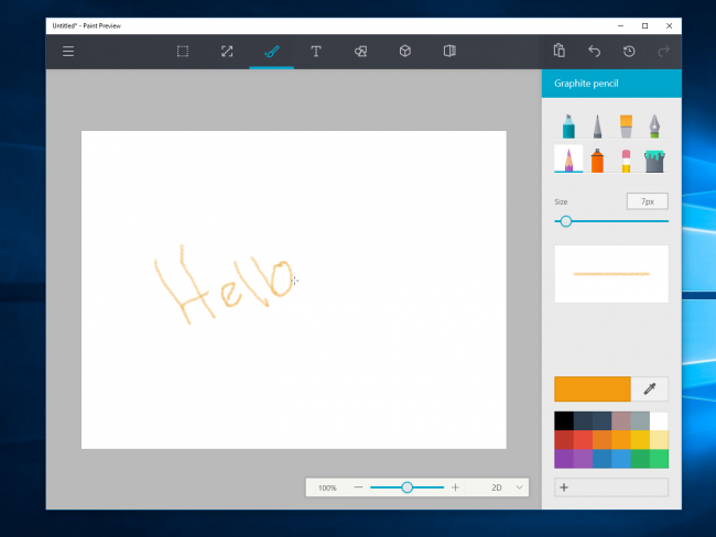 Скриншоты: Microsoft работает над совершенно новой версией Paint