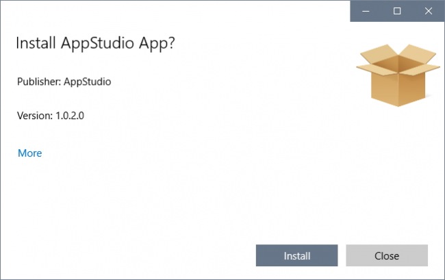 Desktop App Installer доступен для установки в Магазине Windows