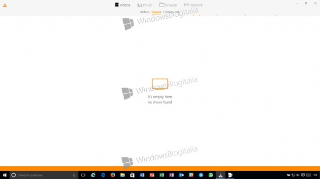 :   VLC  Windows 10