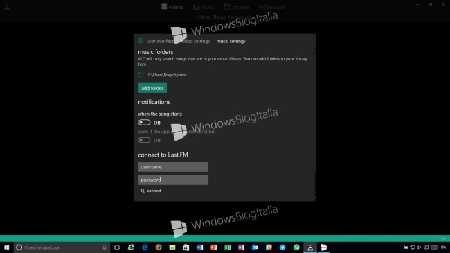 :   VLC  Windows 10
