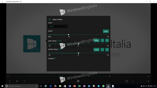 :   VLC  Windows 10