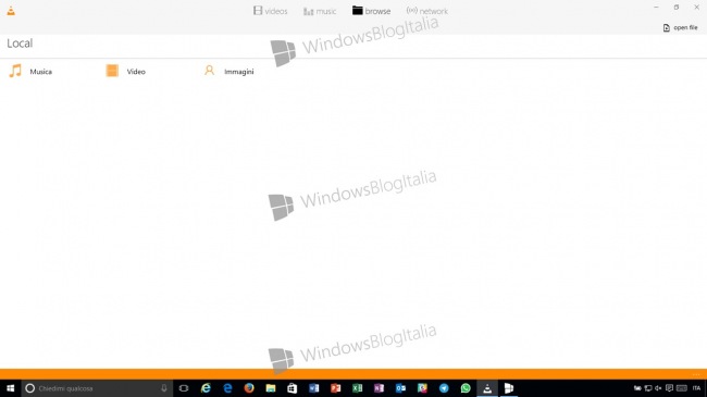 :   VLC  Windows 10