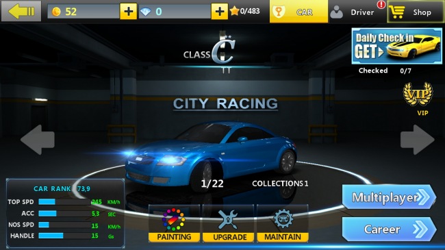 City Racing 3D — аркадный автосимулятор для мобильных устройств