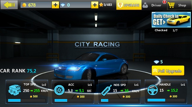 City Racing 3D — аркадный автосимулятор для мобильных устройств