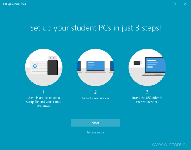 :  Set up School PCs  Microsoft